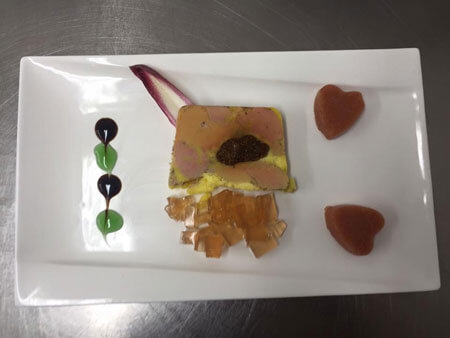 Offre foie gras maison du restaurant l'arbre vert à Pulversheim