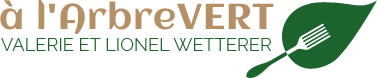 Logo du restaurant l'arbre vert à Pulversheim Alsace